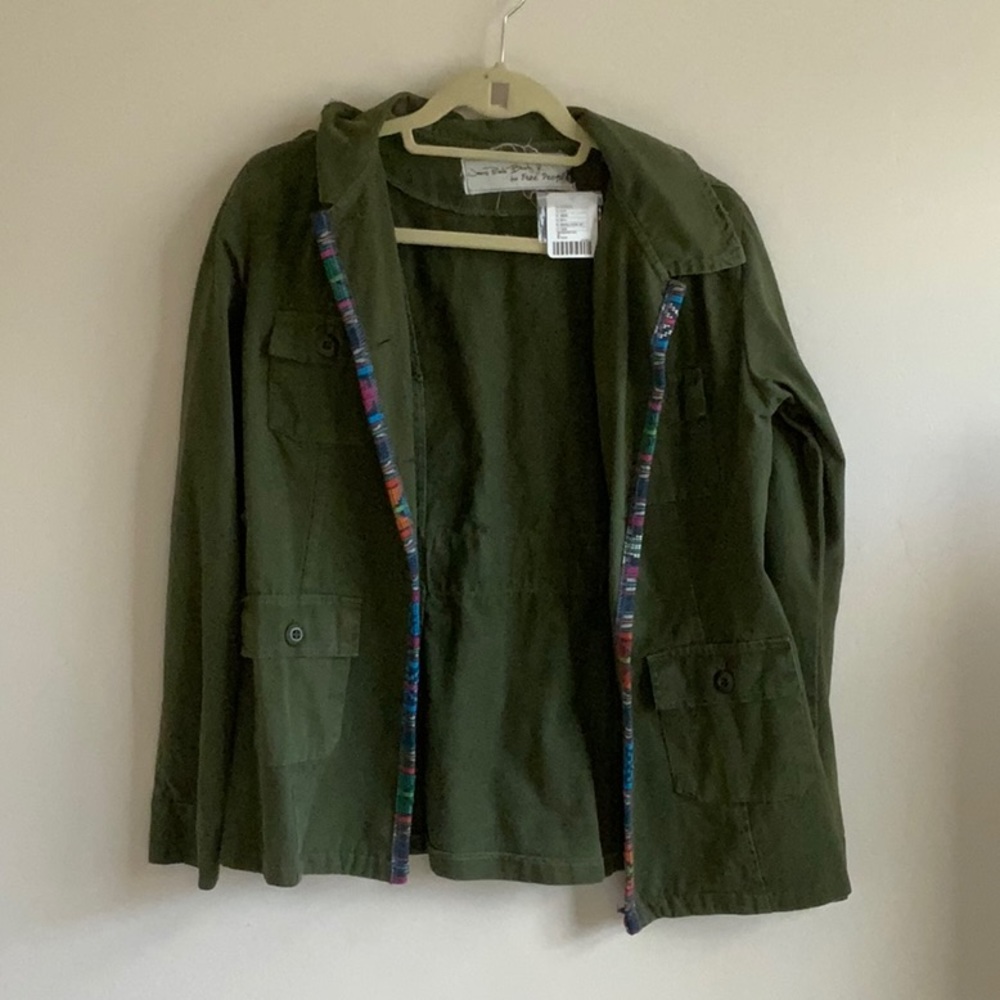 Women’s Free People Embroidered Coat- NEW with tags!